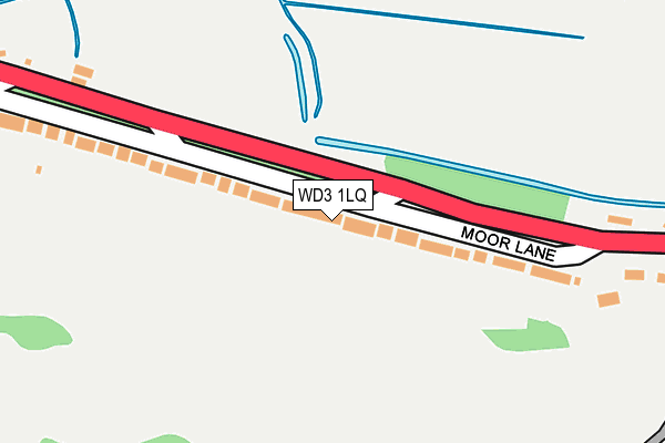 WD3 1LQ map - OS OpenMap – Local (Ordnance Survey) WD3 1LQ map - OS OpenMap – Local (Ordnance Survey)