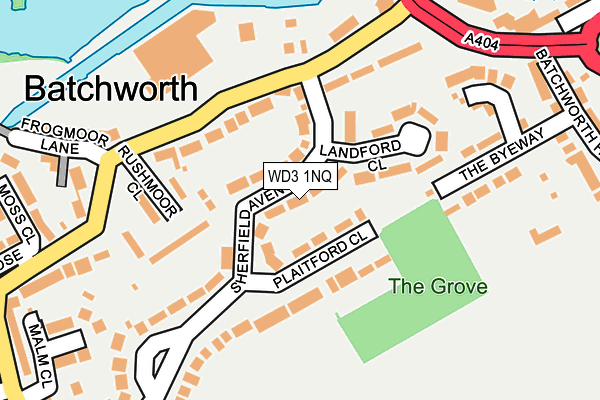 WD3 1NQ map - OS OpenMap – Local (Ordnance Survey) WD3 1NQ map - OS OpenMap – Local (Ordnance Survey)