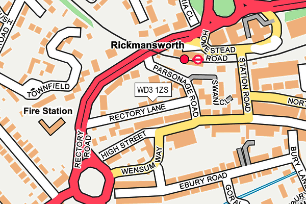 WD3 1ZS map - OS OpenMap – Local (Ordnance Survey) WD3 1ZS map - OS OpenMap – Local (Ordnance Survey)