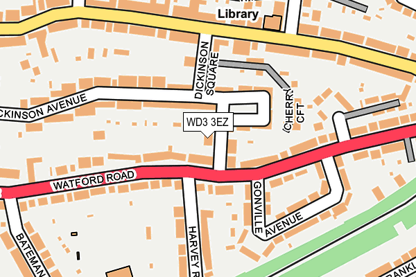 WD3 3EZ map - OS OpenMap – Local (Ordnance Survey) WD3 3EZ map - OS OpenMap – Local (Ordnance Survey)