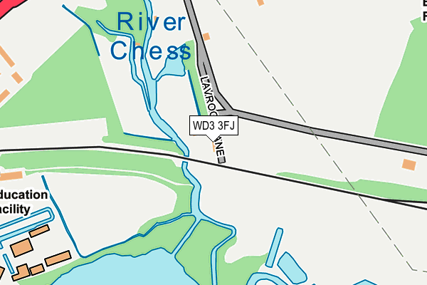 WD3 3FJ map - OS OpenMap – Local (Ordnance Survey) WD3 3FJ map - OS OpenMap – Local (Ordnance Survey)