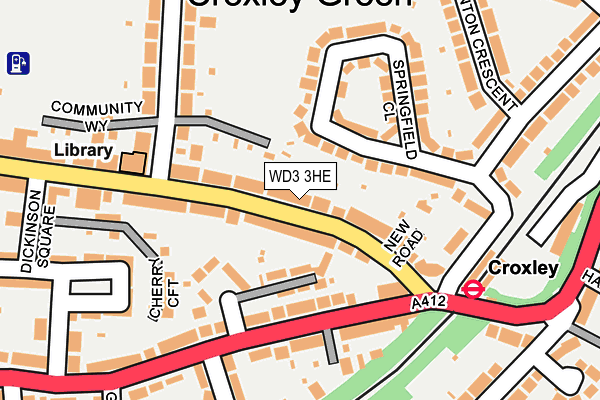 WD3 3HE map - OS OpenMap – Local (Ordnance Survey) WD3 3HE map - OS OpenMap – Local (Ordnance Survey)