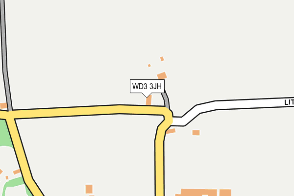 WD3 3JH map - OS OpenMap – Local (Ordnance Survey) WD3 3JH map - OS OpenMap – Local (Ordnance Survey)