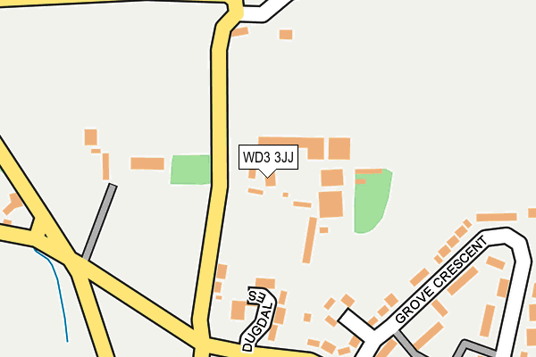 WD3 3JJ map - OS OpenMap – Local (Ordnance Survey) WD3 3JJ map - OS OpenMap – Local (Ordnance Survey)