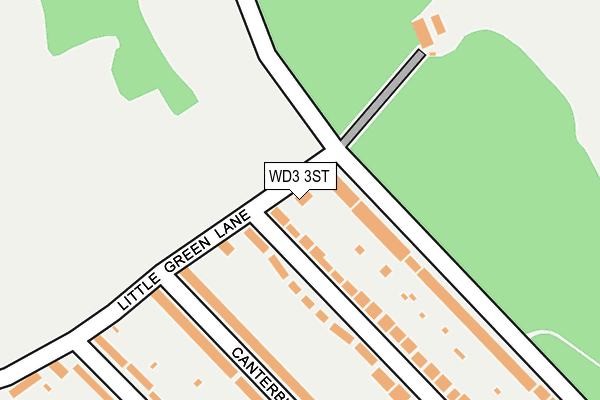 WD3 3ST map - OS OpenMap – Local (Ordnance Survey) WD3 3ST map - OS OpenMap – Local (Ordnance Survey)