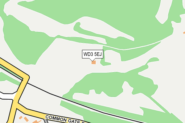 WD3 5EJ map - OS OpenMap – Local (Ordnance Survey) WD3 5EJ map - OS OpenMap – Local (Ordnance Survey)