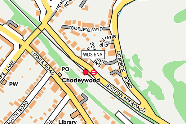 WD3 5NA map - OS OpenMap – Local (Ordnance Survey) WD3 5NA map - OS OpenMap – Local (Ordnance Survey)