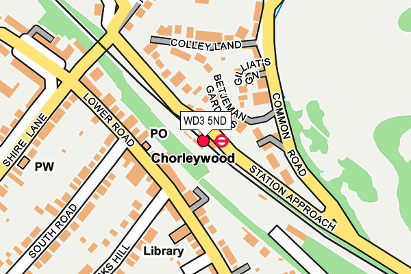 WD3 5ND map - OS OpenMap – Local (Ordnance Survey) WD3 5ND map - OS OpenMap – Local (Ordnance Survey)