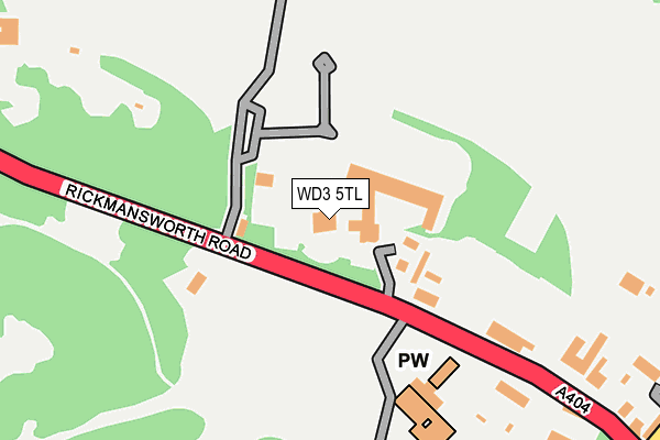 WD3 5TL map - OS OpenMap – Local (Ordnance Survey) WD3 5TL map - OS OpenMap – Local (Ordnance Survey)
