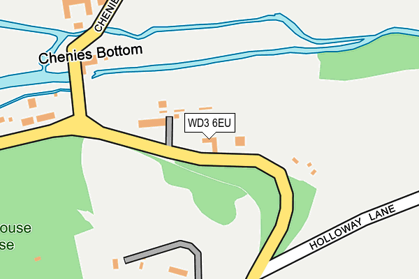 WD3 6EU map - OS OpenMap – Local (Ordnance Survey) WD3 6EU map - OS OpenMap – Local (Ordnance Survey)