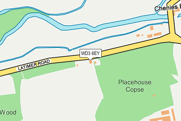WD3 6EY map - OS OpenMap – Local (Ordnance Survey) WD3 6EY map - OS OpenMap – Local (Ordnance Survey)