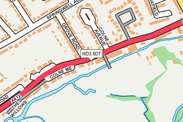 WD3 8DT map - OS OpenMap – Local (Ordnance Survey) WD3 8DT map - OS OpenMap – Local (Ordnance Survey)