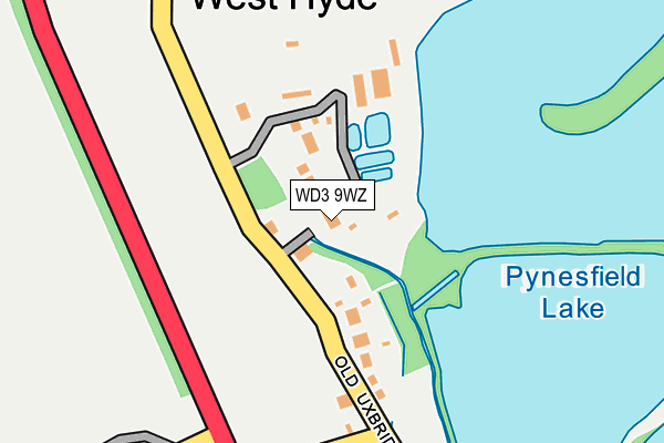 WD3 9WZ map - OS OpenMap – Local (Ordnance Survey) WD3 9WZ map - OS OpenMap – Local (Ordnance Survey)