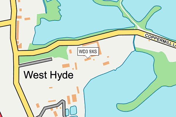 WD3 9XS map - OS OpenMap – Local (Ordnance Survey) WD3 9XS map - OS OpenMap – Local (Ordnance Survey)