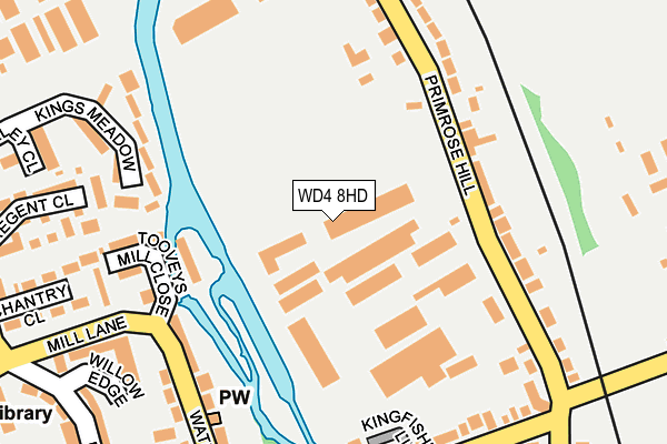 WD4 8HD map - OS OpenMap – Local (Ordnance Survey) WD4 8HD map - OS OpenMap – Local (Ordnance Survey)
