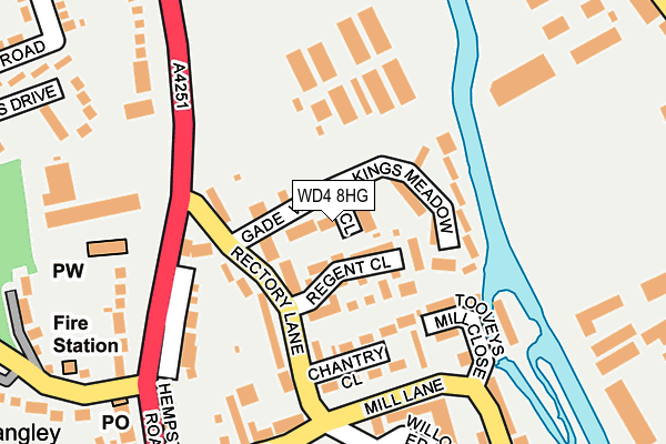 WD4 8HG map - OS OpenMap – Local (Ordnance Survey) WD4 8HG map - OS OpenMap – Local (Ordnance Survey)
