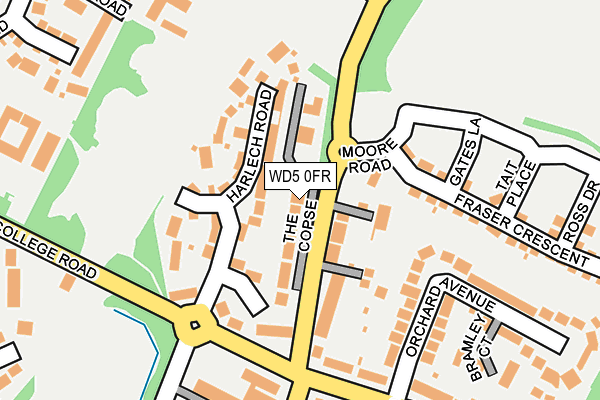 WD5 0FR map - OS OpenMap – Local (Ordnance Survey) WD5 0FR map - OS OpenMap – Local (Ordnance Survey)