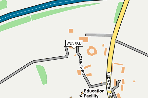WD5 0QJ map - OS OpenMap – Local (Ordnance Survey) WD5 0QJ map - OS OpenMap – Local (Ordnance Survey)