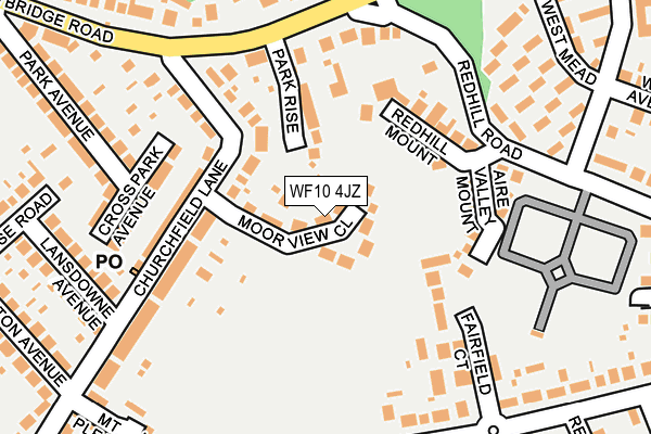 WF10 4JZ map - OS OpenMap – Local (Ordnance Survey) WF10 4JZ map - OS OpenMap – Local (Ordnance Survey)