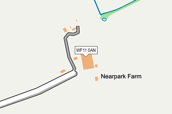 WF11 0AN map - OS OpenMap – Local (Ordnance Survey) WF11 0AN map - OS OpenMap – Local (Ordnance Survey)
