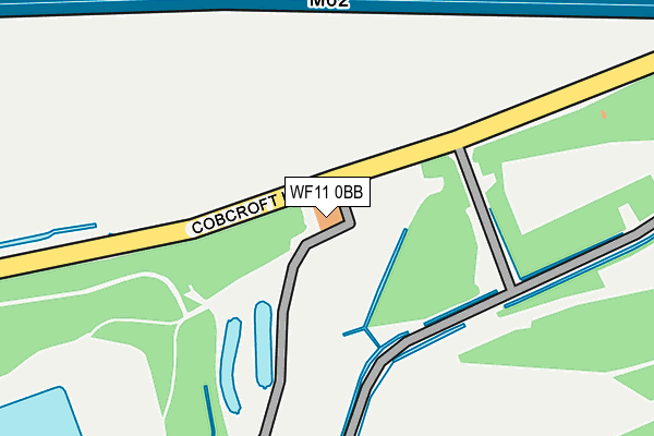 WF11 0BB map - OS OpenMap – Local (Ordnance Survey) WF11 0BB map - OS OpenMap – Local (Ordnance Survey)
