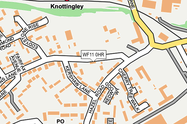 WF11 0HR map - OS OpenMap – Local (Ordnance Survey) WF11 0HR map - OS OpenMap – Local (Ordnance Survey)