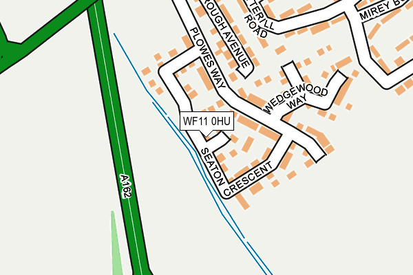 WF11 0HU map - OS OpenMap – Local (Ordnance Survey) WF11 0HU map - OS OpenMap – Local (Ordnance Survey)