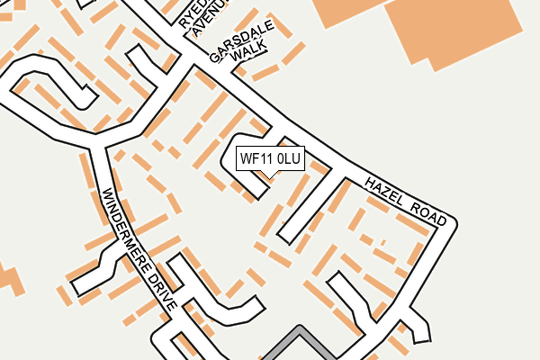 WF11 0LU map - OS OpenMap – Local (Ordnance Survey) WF11 0LU map - OS OpenMap – Local (Ordnance Survey)