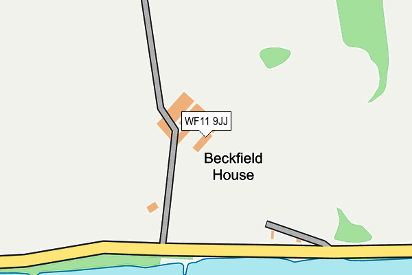 WF11 9JJ map - OS OpenMap – Local (Ordnance Survey) WF11 9JJ map - OS OpenMap – Local (Ordnance Survey)