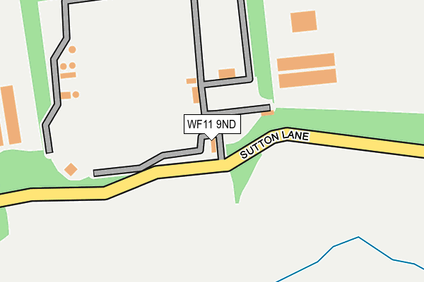 WF11 9ND map - OS OpenMap – Local (Ordnance Survey) WF11 9ND map - OS OpenMap – Local (Ordnance Survey)