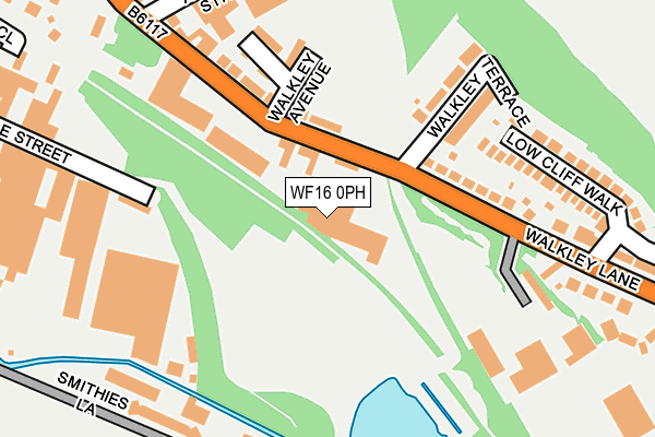 WF16 0PH map - OS OpenMap – Local (Ordnance Survey) WF16 0PH map - OS OpenMap – Local (Ordnance Survey)