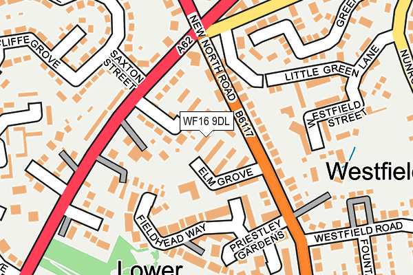 WF16 9DL map - OS OpenMap – Local (Ordnance Survey) WF16 9DL map - OS OpenMap – Local (Ordnance Survey)
