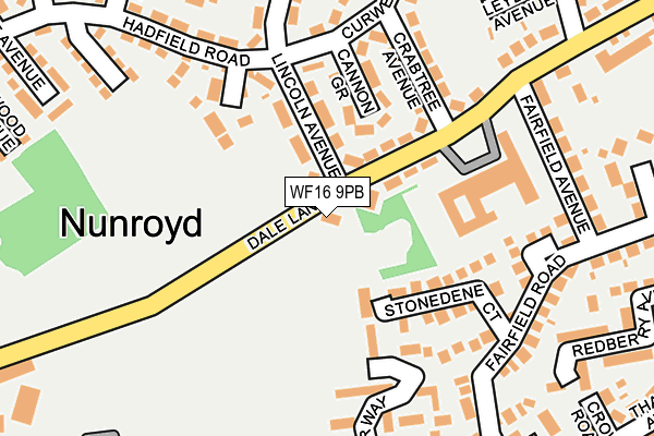 WF16 9PB map - OS OpenMap – Local (Ordnance Survey) WF16 9PB map - OS OpenMap – Local (Ordnance Survey)