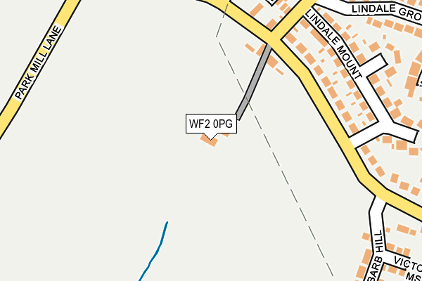 WF2 0PG map - OS OpenMap – Local (Ordnance Survey) WF2 0PG map - OS OpenMap – Local (Ordnance Survey)