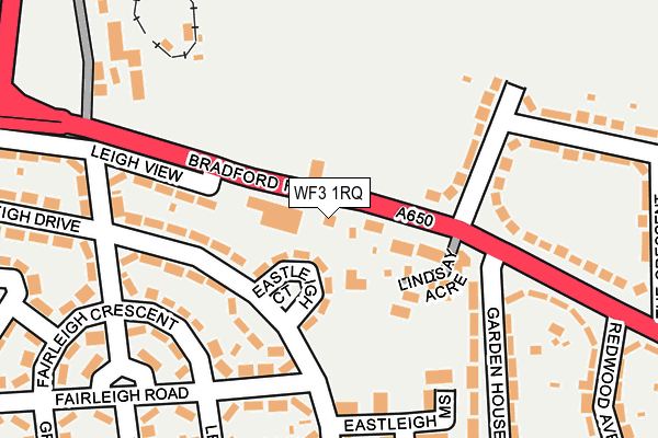 WF3 1RQ map - OS OpenMap – Local (Ordnance Survey) WF3 1RQ map - OS OpenMap – Local (Ordnance Survey)