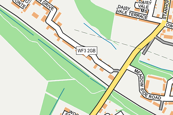 WF3 2GB map - OS OpenMap – Local (Ordnance Survey) WF3 2GB map - OS OpenMap – Local (Ordnance Survey)