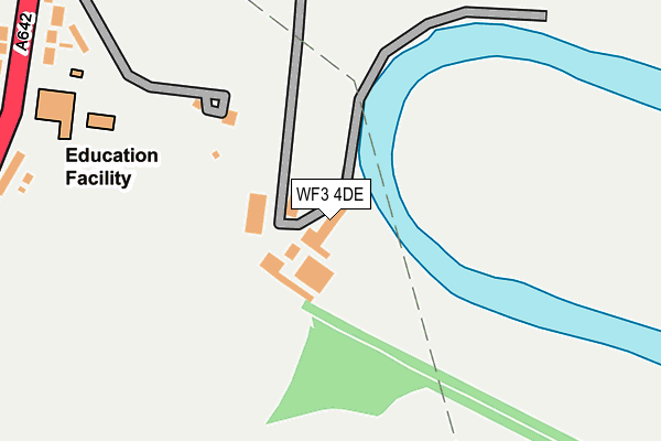 WF3 4DE map - OS OpenMap – Local (Ordnance Survey) WF3 4DE map - OS OpenMap – Local (Ordnance Survey)