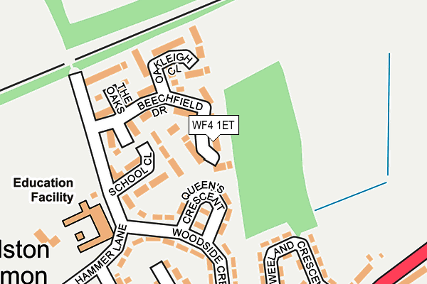 WF4 1ET map - OS OpenMap – Local (Ordnance Survey) WF4 1ET map - OS OpenMap – Local (Ordnance Survey)