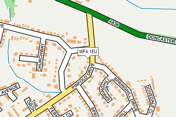 WF4 1EU map - OS OpenMap – Local (Ordnance Survey) WF4 1EU map - OS OpenMap – Local (Ordnance Survey)