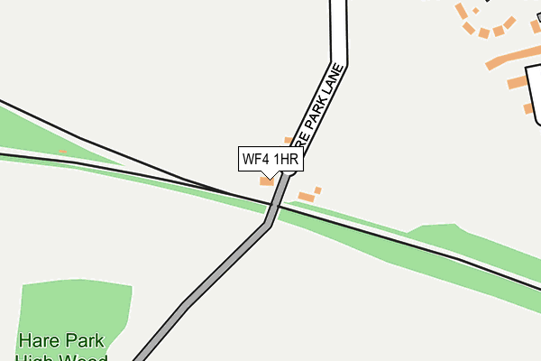 WF4 1HR map - OS OpenMap – Local (Ordnance Survey) WF4 1HR map - OS OpenMap – Local (Ordnance Survey)