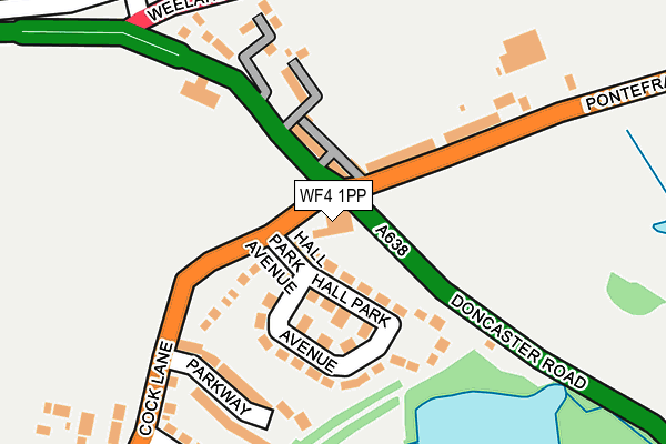 WF4 1PP map - OS OpenMap – Local (Ordnance Survey) WF4 1PP map - OS OpenMap – Local (Ordnance Survey)