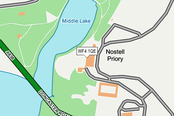 WF4 1QE map - OS OpenMap – Local (Ordnance Survey) WF4 1QE map - OS OpenMap – Local (Ordnance Survey)