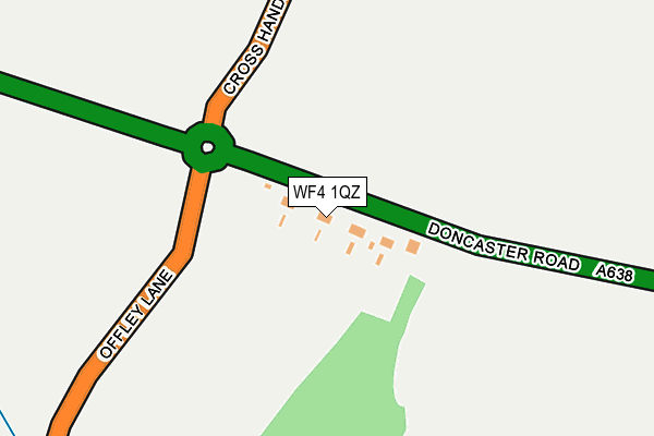 WF4 1QZ map - OS OpenMap – Local (Ordnance Survey) WF4 1QZ map - OS OpenMap – Local (Ordnance Survey)