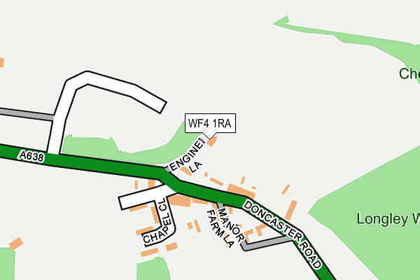 WF4 1RA map - OS OpenMap – Local (Ordnance Survey) WF4 1RA map - OS OpenMap – Local (Ordnance Survey)