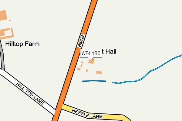 WF4 1RE map - OS OpenMap – Local (Ordnance Survey) WF4 1RE map - OS OpenMap – Local (Ordnance Survey)