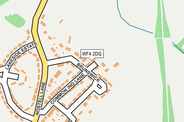 WF4 2DQ map - OS OpenMap – Local (Ordnance Survey) WF4 2DQ map - OS OpenMap – Local (Ordnance Survey)
