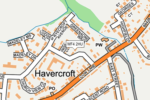 WF4 2HU map - OS OpenMap – Local (Ordnance Survey) WF4 2HU map - OS OpenMap – Local (Ordnance Survey)