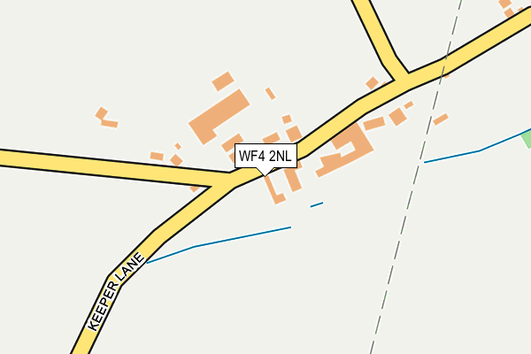 WF4 2NL map - OS OpenMap – Local (Ordnance Survey) WF4 2NL map - OS OpenMap – Local (Ordnance Survey)