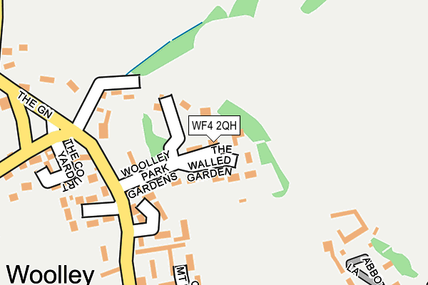 WF4 2QH map - OS OpenMap – Local (Ordnance Survey) WF4 2QH map - OS OpenMap – Local (Ordnance Survey)