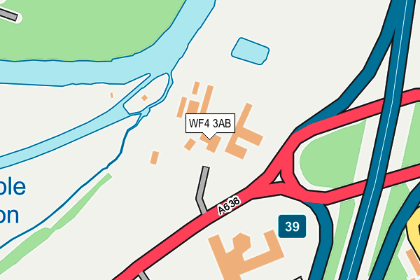 WF4 3AB map - OS OpenMap – Local (Ordnance Survey) WF4 3AB map - OS OpenMap – Local (Ordnance Survey)